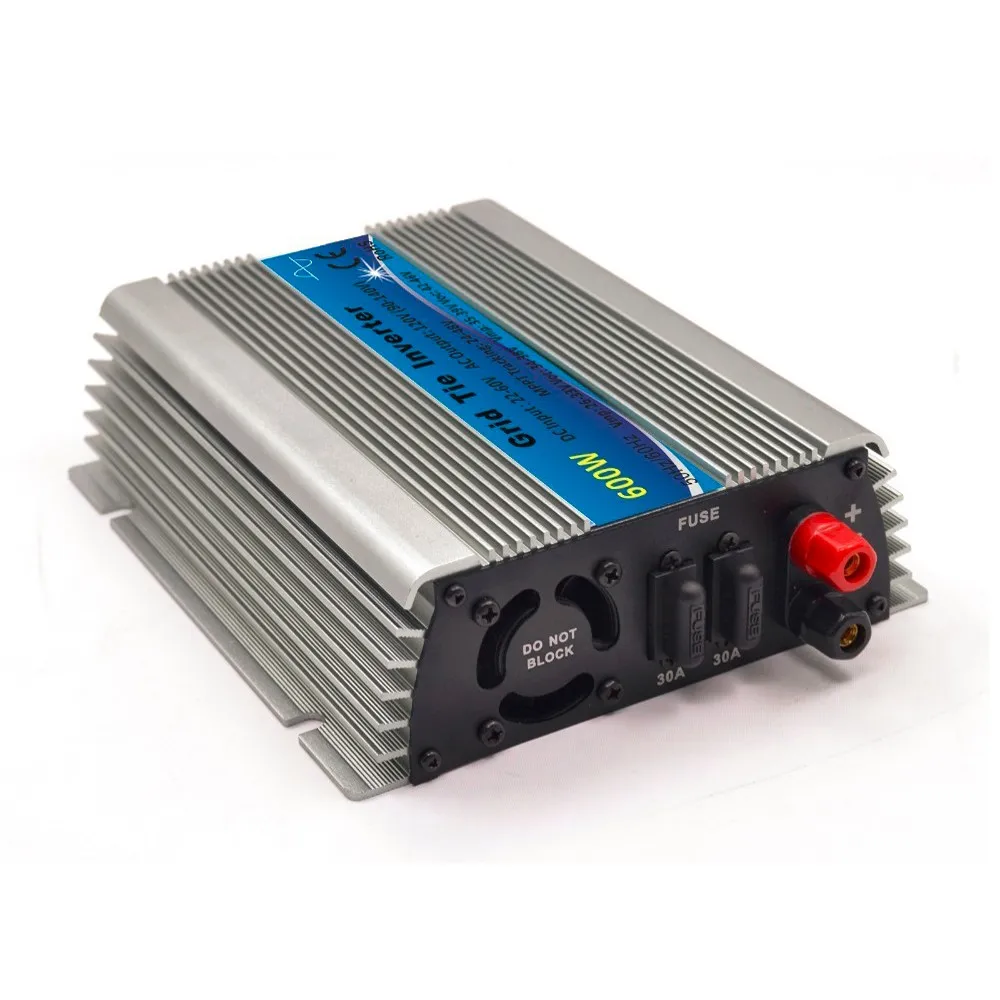 600 Вт Солнечный Grid-Tie инвертор MPPT чистая синусоида 10,5-28 V или 22-60VDC до 110V или 230VAC инверторы для солнечной панели