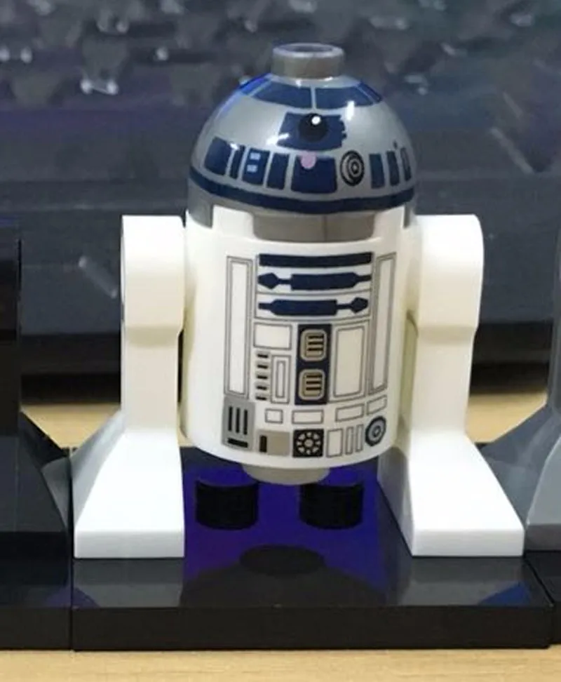 50 шт./лот Звездные войны клон серия IV R2-D2 r2d2 Astromech Droid Совместимые Кирпичи 75136 блок