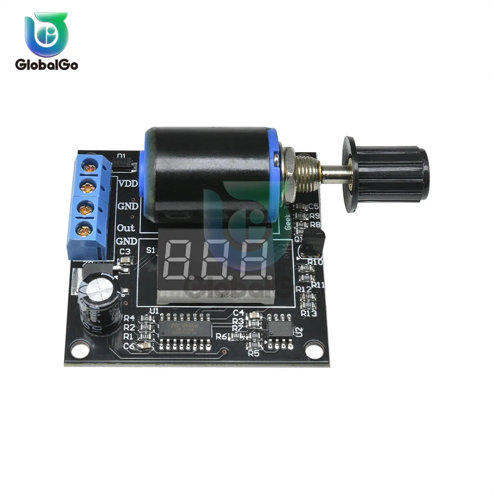Светодиодный модуль генератора сигналов с цифровым дисплеем DC 12 V 24 4-20mA