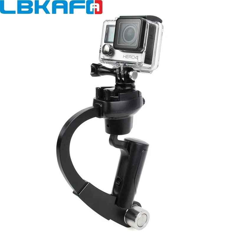 LBKAFA Мини Ручной Стабилизатор камеры Gimbal 3 цвета Профессиональная камера Steadicam Gimbal для GoPro Hero 7 6 5 4 3+ SJCAM YI