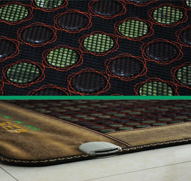 

2019 China cheap Jade mattress tourmaline Far Infrared Massage Mat Made In China Free Shipping 1.2*1.9M