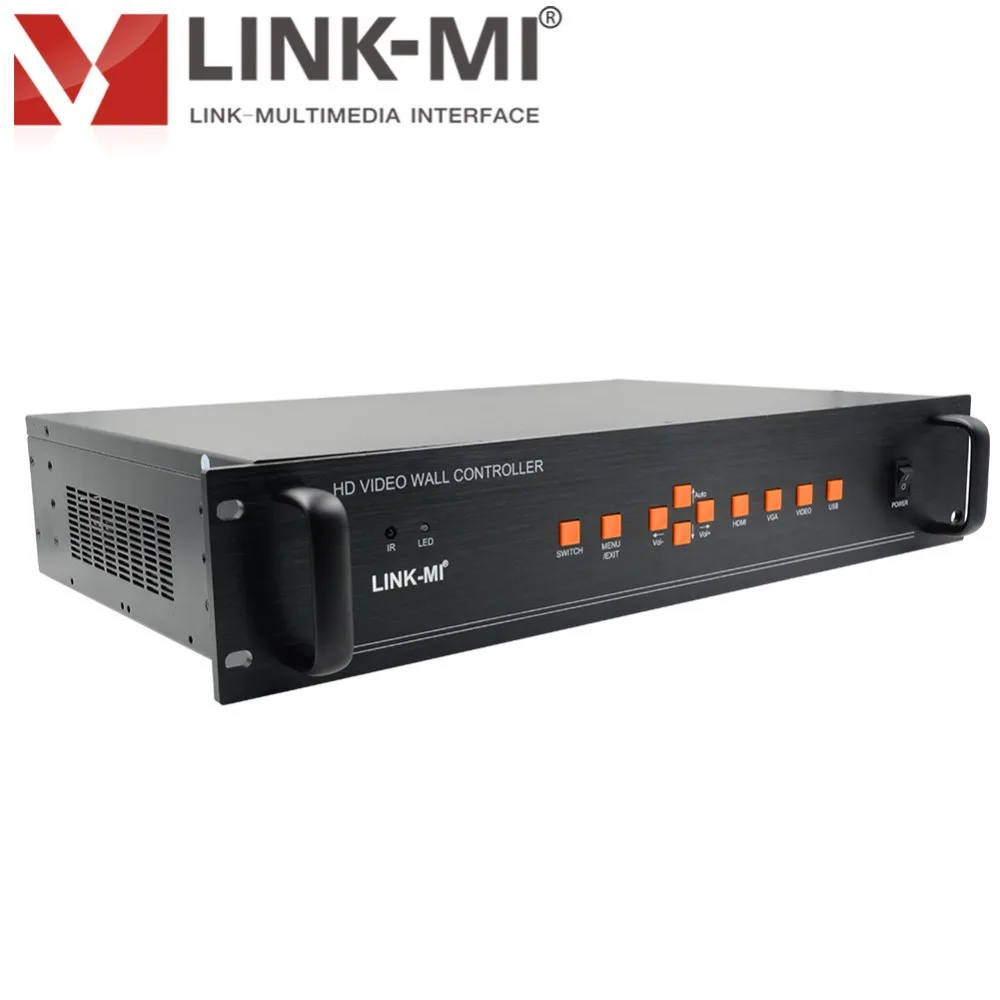 LINK MI 24 Порты и разъёмы контроллера видеостены для телевизоры sup 4x6 4x5 4x4 4x3 3x3 2x2 180