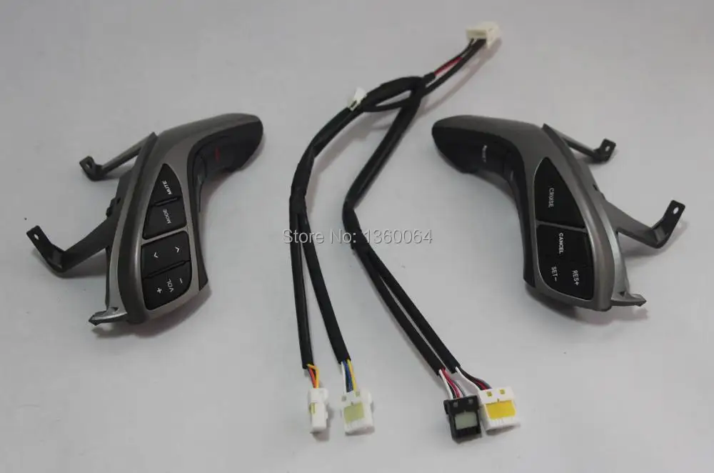 Высокое качество для 2012 2013 hyundai Elantra Многофункциональная кнопка рулевого колеса Bluetooth аудио канал и круиз контроль