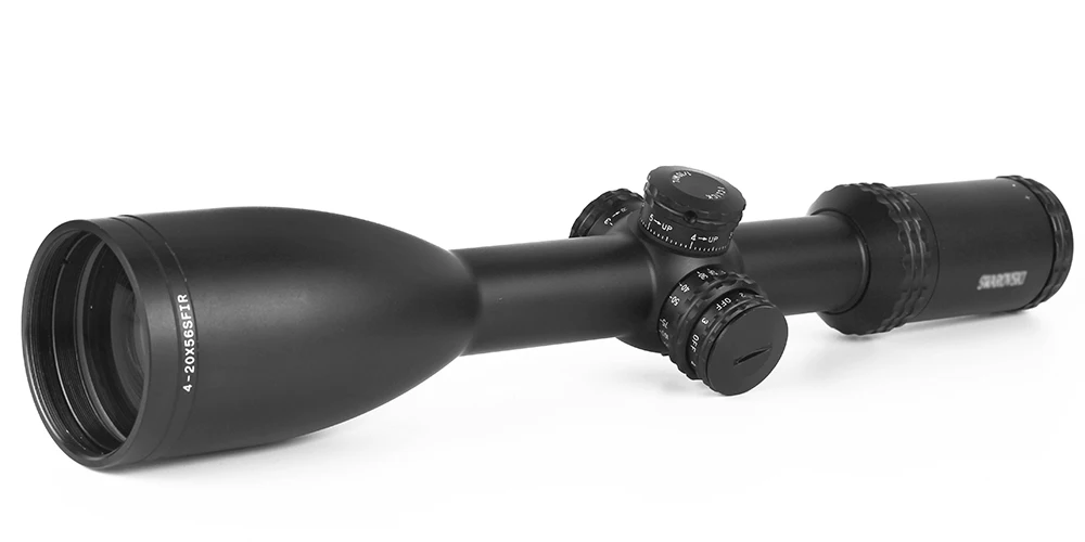 Оптический прицел 4-20x56 SFIR имитация Swarovskl охотничьи прицелы с красной подсветкой фиксирующая сетка оптика Коллиматорный прицел