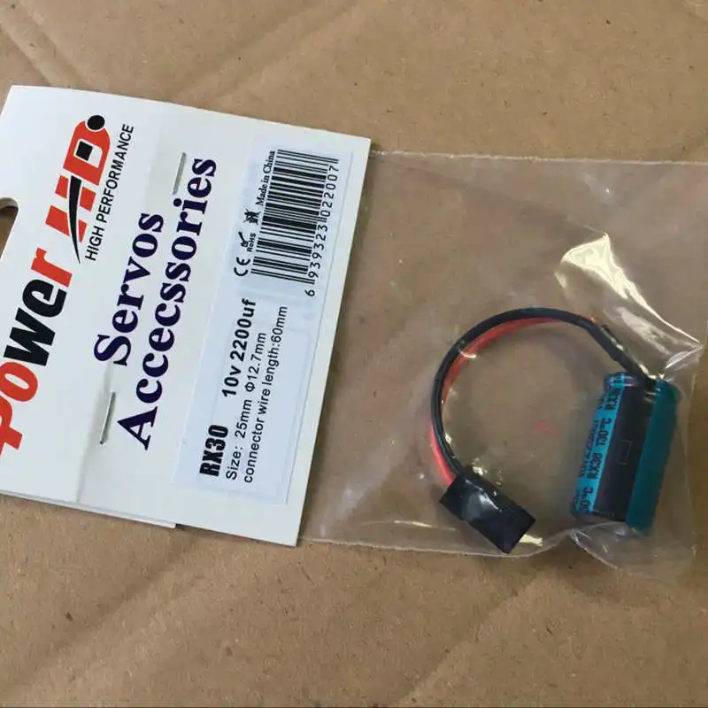 Фото Power HD RX30 Glitch Buster Cap acitor cap для радиосистемы хобби на радиоуправлении модуль защиты Power HD RX30 Glitch Buster Cap acitor cap для радиосистемы хобби на радиоуправлении модуль защиты