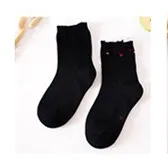 black Г. Осенние хлопковые спортивные белые короткие носки для маленьких мальчиков с забавными рисунками лисы и кота, детские носки с животными для девочек - Цвет: black