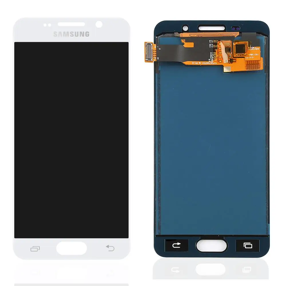 4,7 ''lcd для samsung Galaxy A3 A310 A310F A310M A310H lcd дисплей кодирующий преобразователь сенсорного экрана в сборе можно регулировать яркость