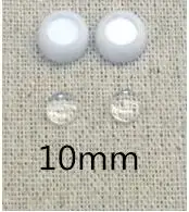 10mm 5 пар/лот аксессуары для кукол SD bjd глаза 8 мм 10 мм 12 мм 14 мм 16 мм 18 мм 22 мм акриловые материалы под давлением azone momok - Цвет: 10mm