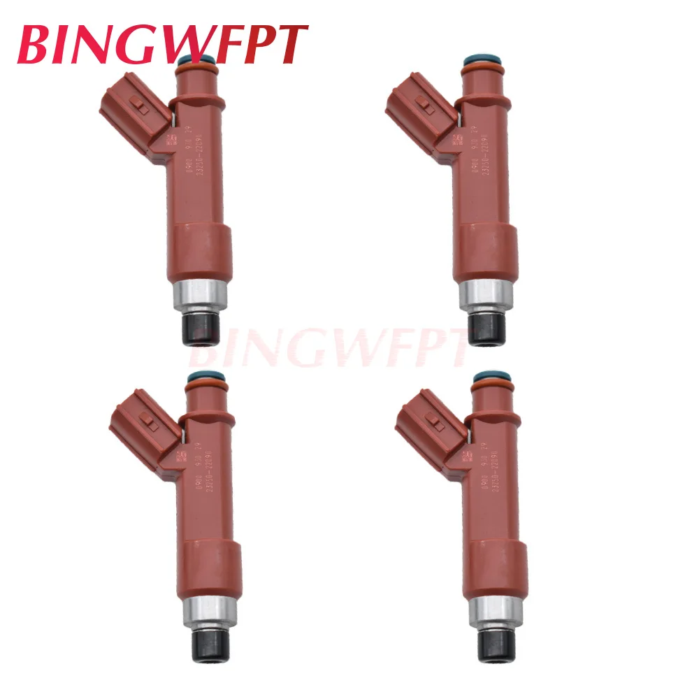 4х топливный инжектор OEM #23250-22090 23209-22090 замена сопла для Toyota Corolla Matrix 2004-2008 1.8L |