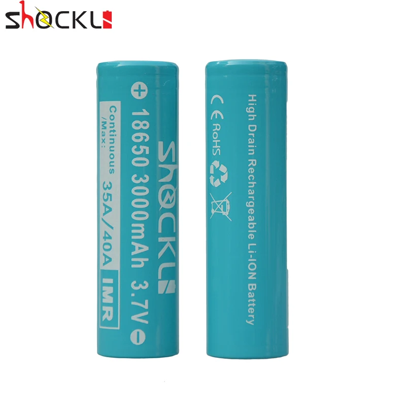 Оригинальный аккумулятор Shockli 18650 3 7 В 3000 мА · ч литиевая аккумуляторная батарея