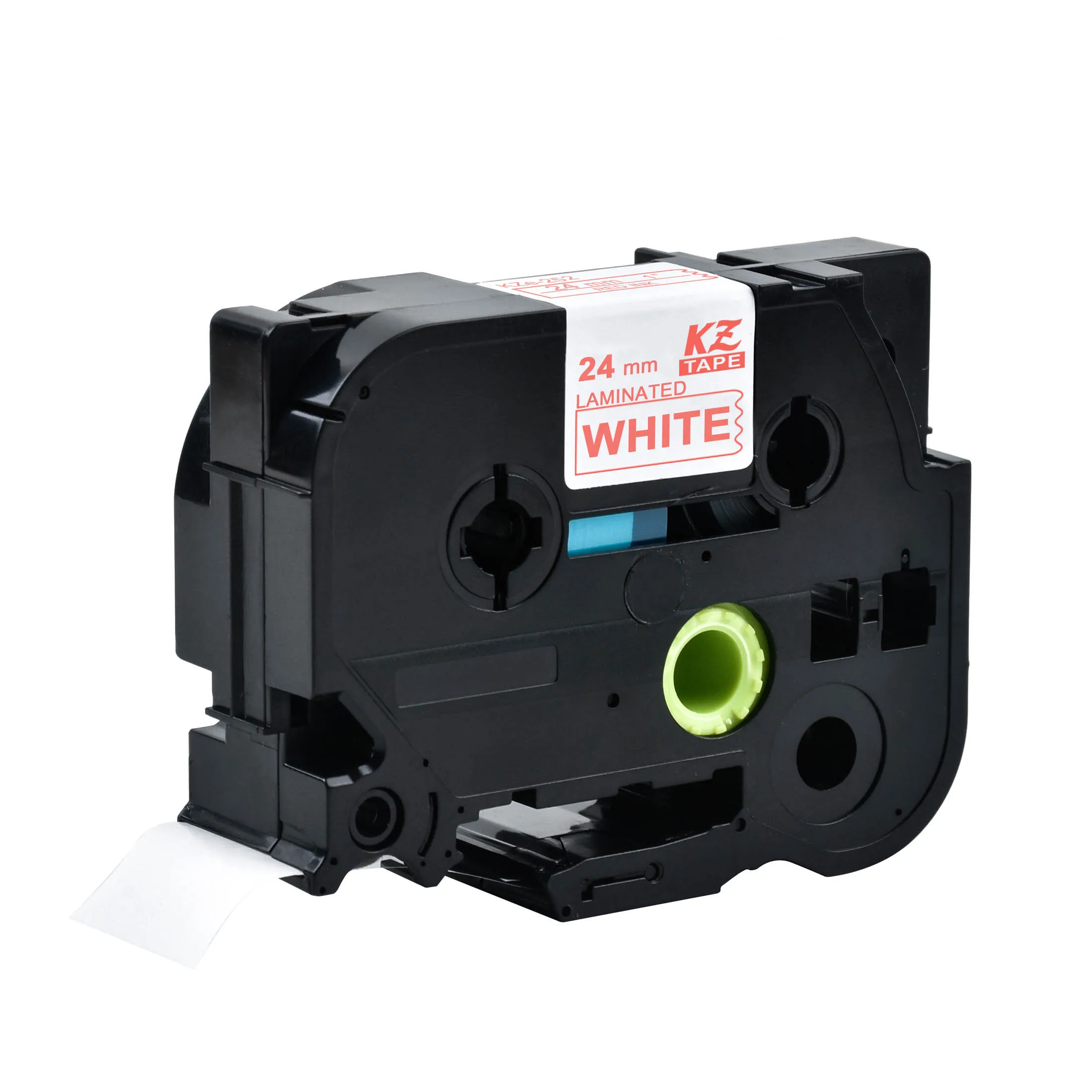 CIDY TZ251 TZ 251 TZe251 TZe 251 ламинированная клейкая tz-251 tze-251 этикетки лента P Touch черный на белом Совместимость для Brother - Цвет: red on white