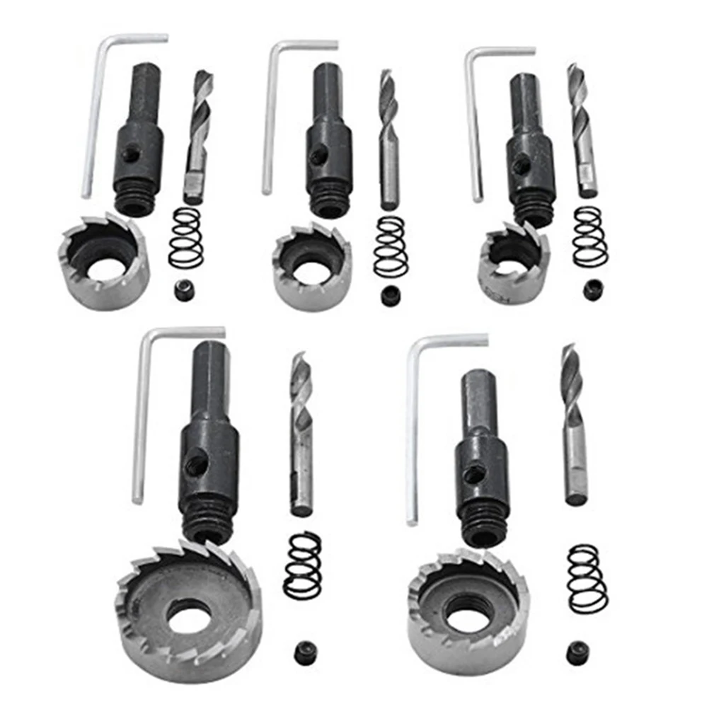 Высокоскоростное стальное Сверло HSS набор высокопрочной пилы для пластиковых