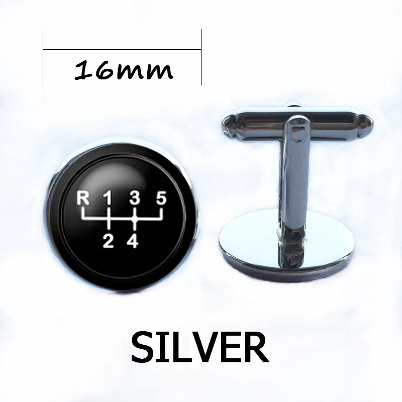 Hight Quality Gear Stick Cufflinks Silver Color Cars Transmission Retro CuffLinks Mens Wedding Event Accessories Shift Gift | Украшения и