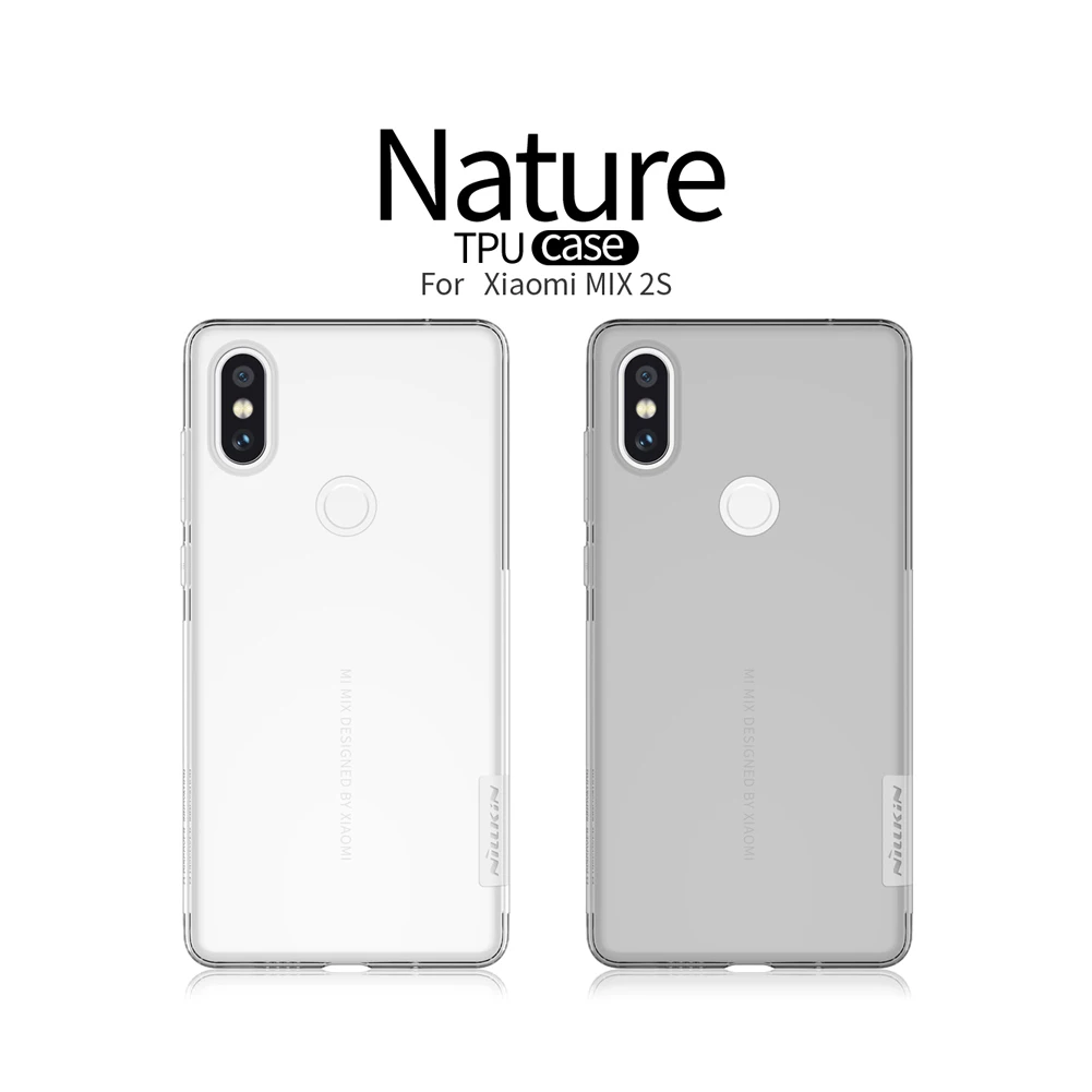 Nillkin мягкий чехол для Xiaomi Mi Mix 2 s силиконовый ультра тонкий ТПУ оболочка задняя