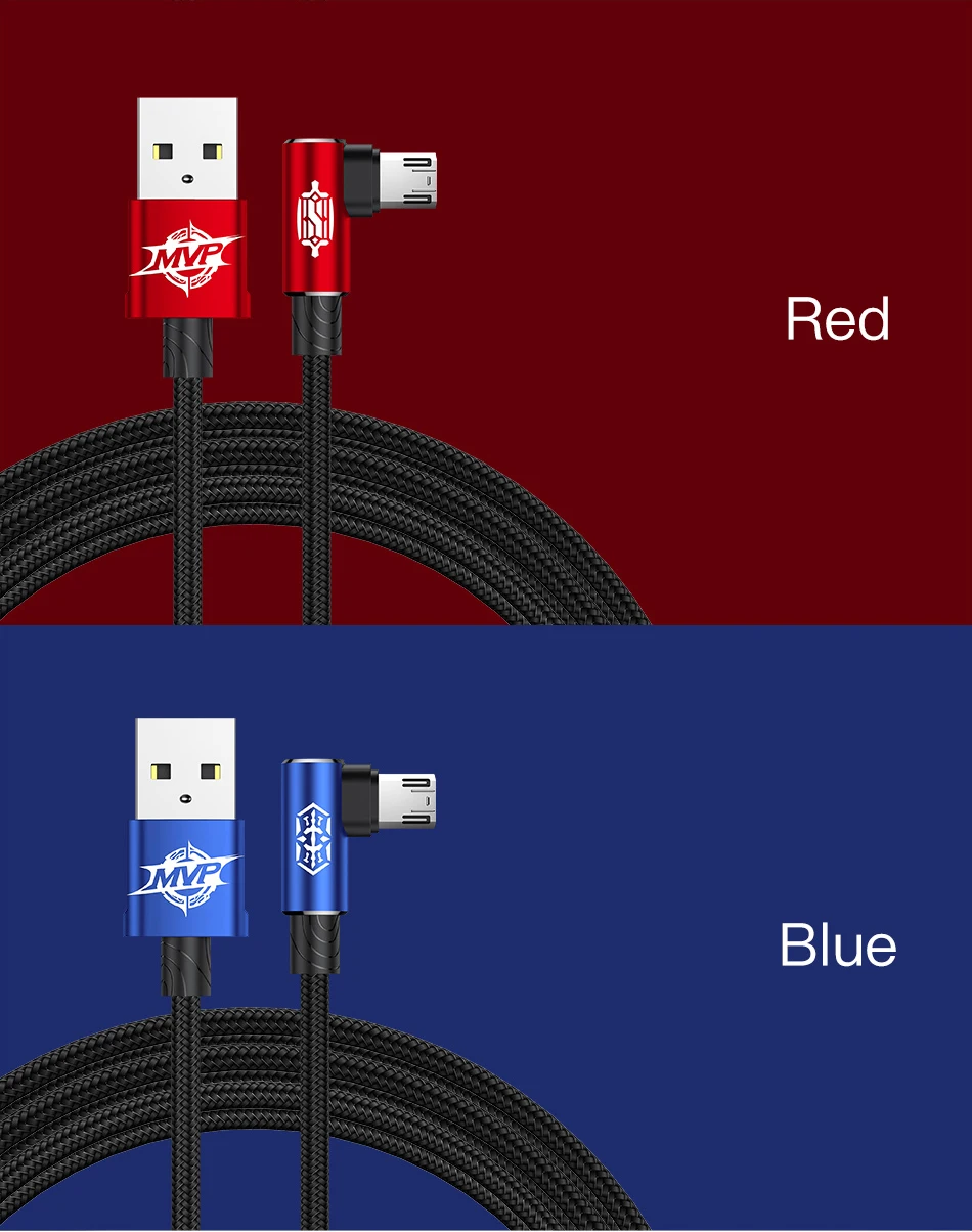 Baseus, Реверсивный кабель Micro USB, быстрая зарядка, зарядное устройство, микро Провод, Кабель Microusb для samsung, Xiaomi, Android, кабели для мобильных телефонов