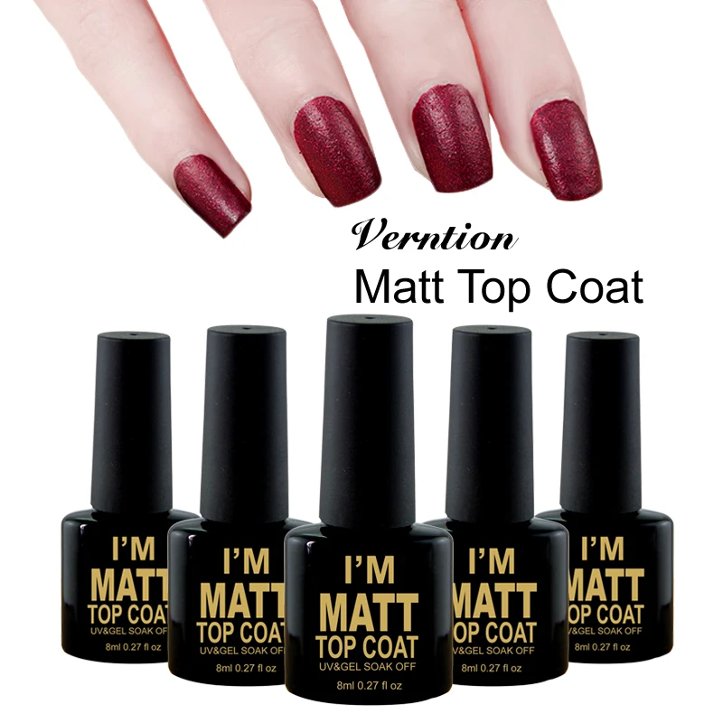 Вернция горячая Распродажа матовая поверхность матовый УФ гель для ногтей