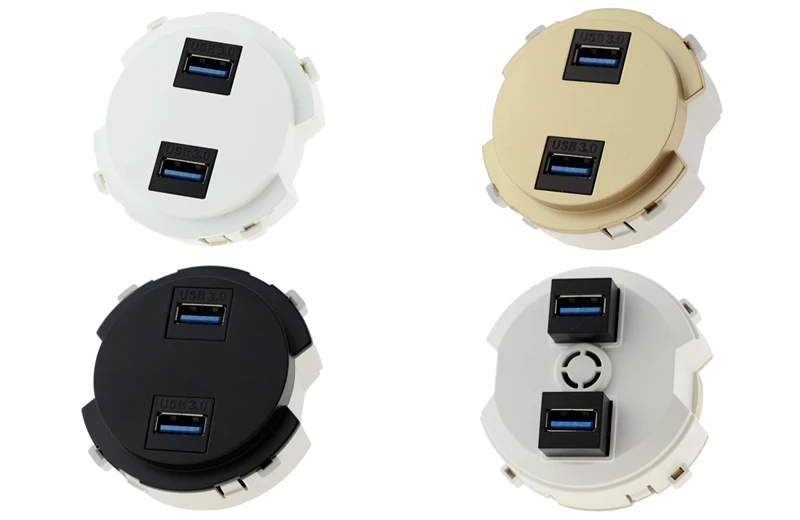 L1 пользовательская HDMI настенная розетка USB розетка для передачи данных белая/Золотая/черная настенная розетка модульная DIY комбинация Usb розетка