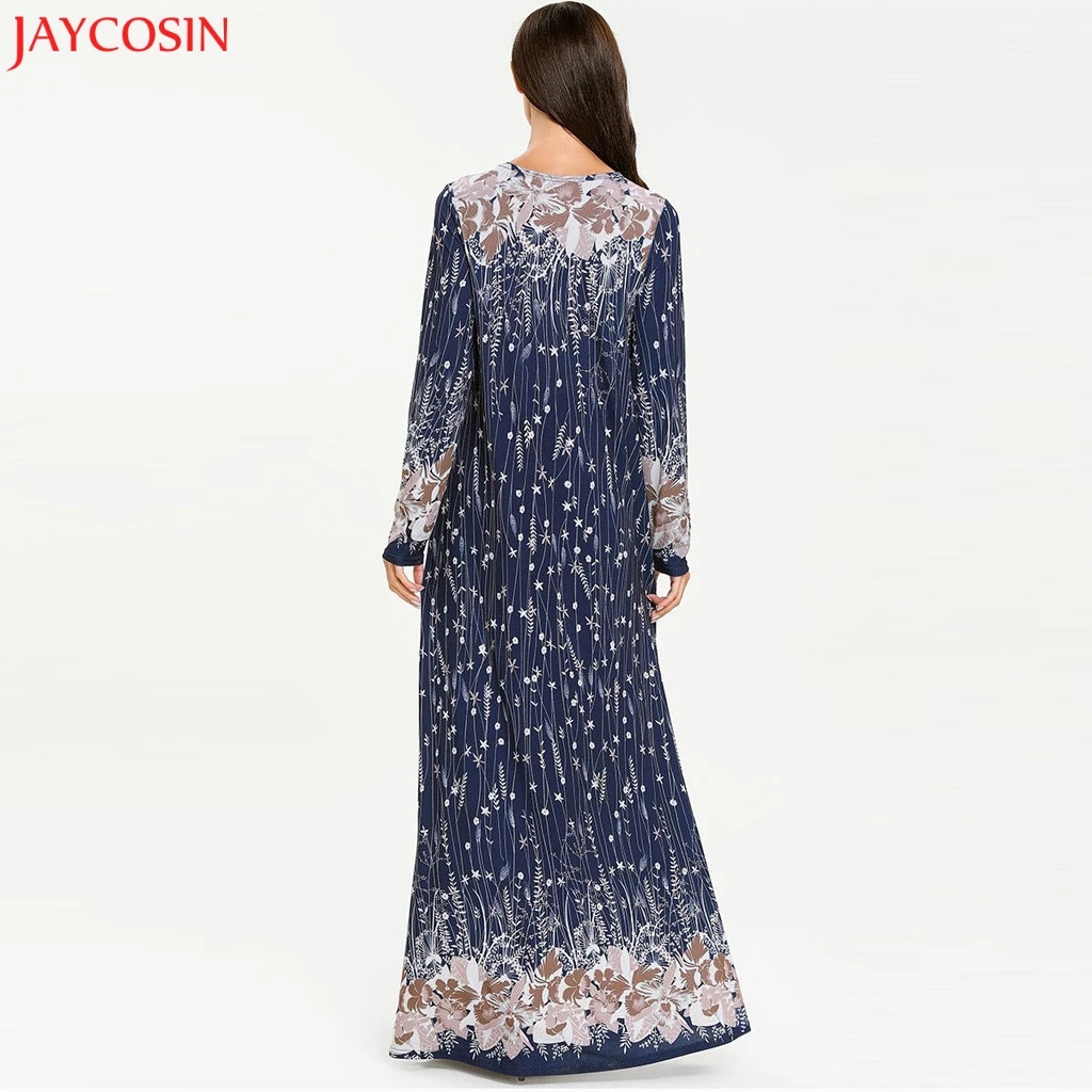 JAYCOSIN Женский Национальный халат Исламская мусульманская абайя Ближний Восток