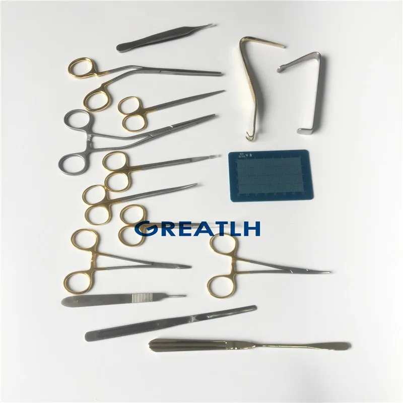 

Nasal plastic surgery instrument set stainless steel