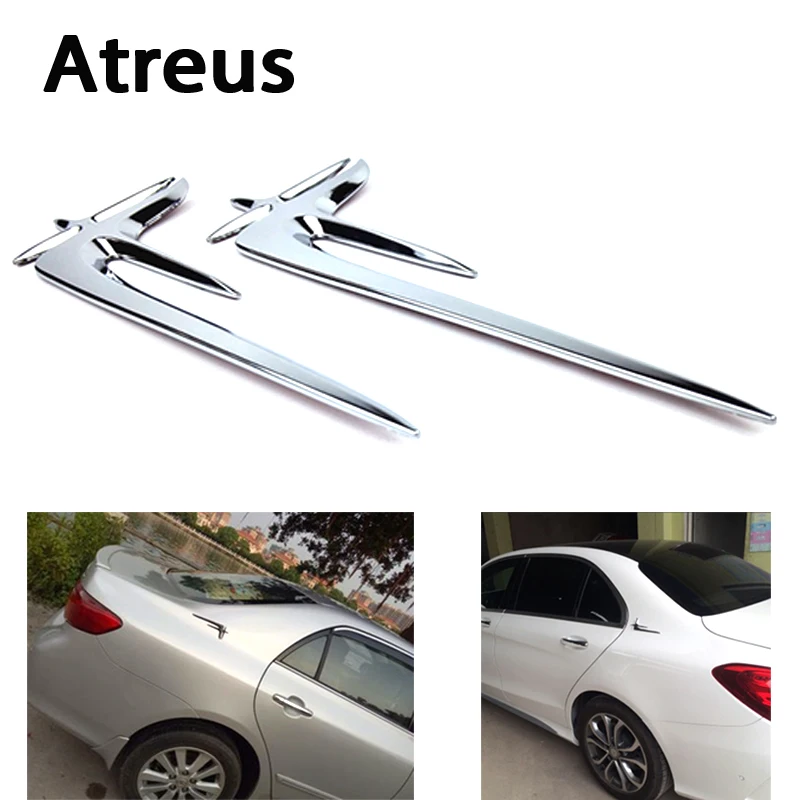 Автомобильный Стайлинг Atreus дневной боковой значок наклейка на кузов Mercedes benz W211