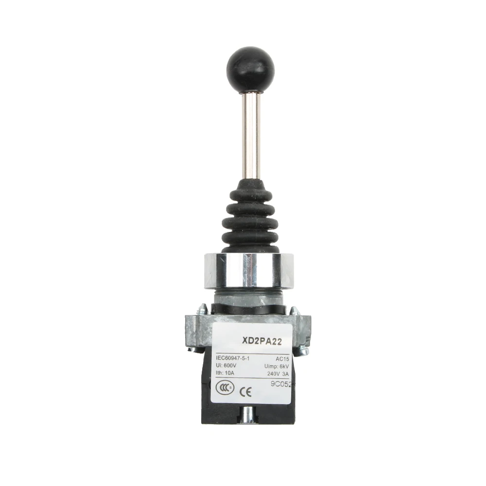XB2 PA22 xd2-pa22 xb2-pa22 2NO 2 положения пружинный возвратный перекрестный кнопочный переключатель мгновенный самосброс джойстика Переключатель