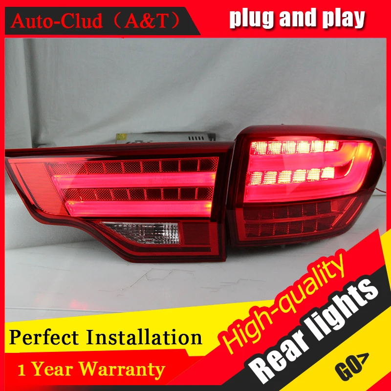 Авто Clud автомобиль Средства для укладки волос задние фары Highlander новинка 2015