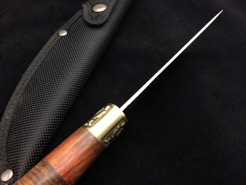 Высокое качество Открытый нож с фиксированным лезвием 5CR15MOV лезвие утилита