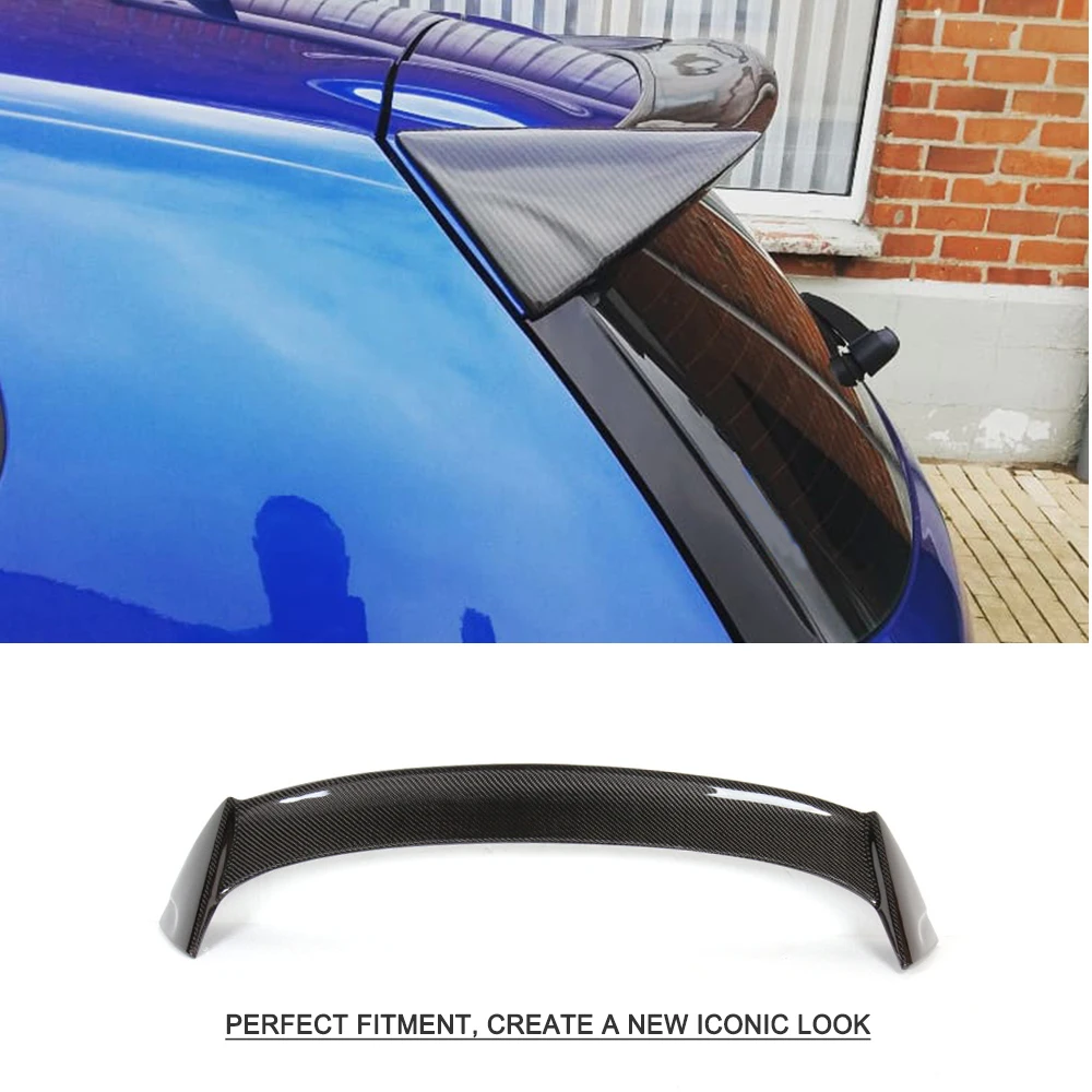 Задний спойлер на крышу из углеродного волокна для Volkswagen VW Scirocco standard Coupe 2009-2013 FRP Неокрашенный Non R
