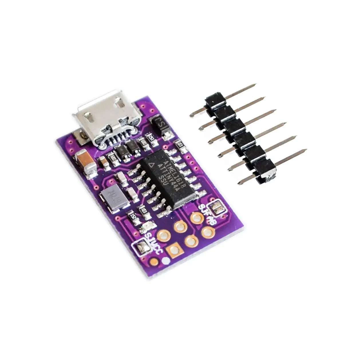 5 в микро-usb крошечный AVR ISP ATtiny44 USBTinyISP программатор модуль для загрузчик ардуино