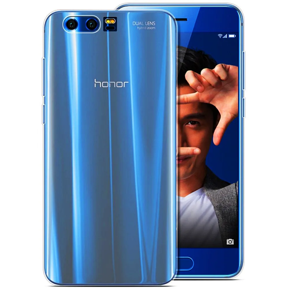 Для Honor 10 8A 7A/7 CPro 8C 7x 8X 9i 6A 6 Прозрачный мягкий силиконовый чехол для телефона из ТПУ