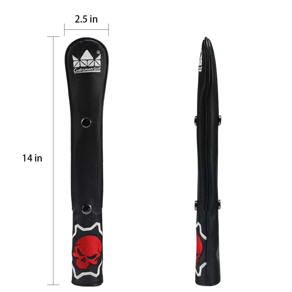 Чехлы для клюшек Golf Alignment Кожаные чехлы ручной работы высокого качества с