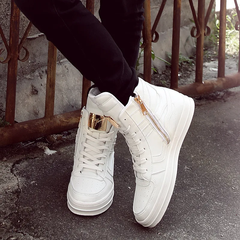 Winter high help Korean wave street dance casual fashion students wild large size men's shoes | Обувь