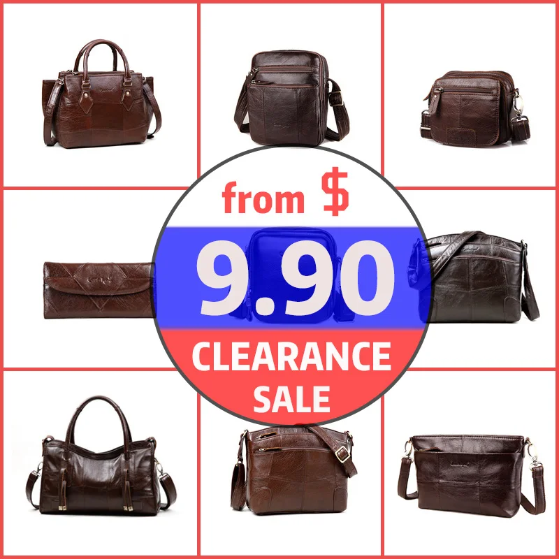 

Clearance Genuine Leather Bags for Women Large Capacity Genuine Leather Crossbody Bags for Women Handbag Female Shoulder Bag