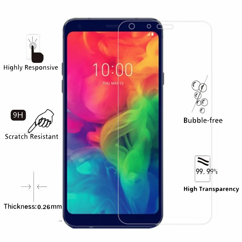 1 шт. закаленное стекло для LG Q7 защита экрана Q7a + Plus Alpha Q 7 a защитная