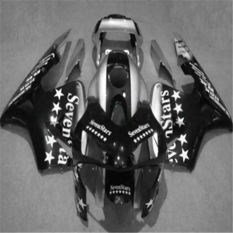 

H-hot sales white black For CBR 600RR 600 RR 03 04 full black CBR600 RR F5 CBR600RR 2003 2004 03-04 Fairing