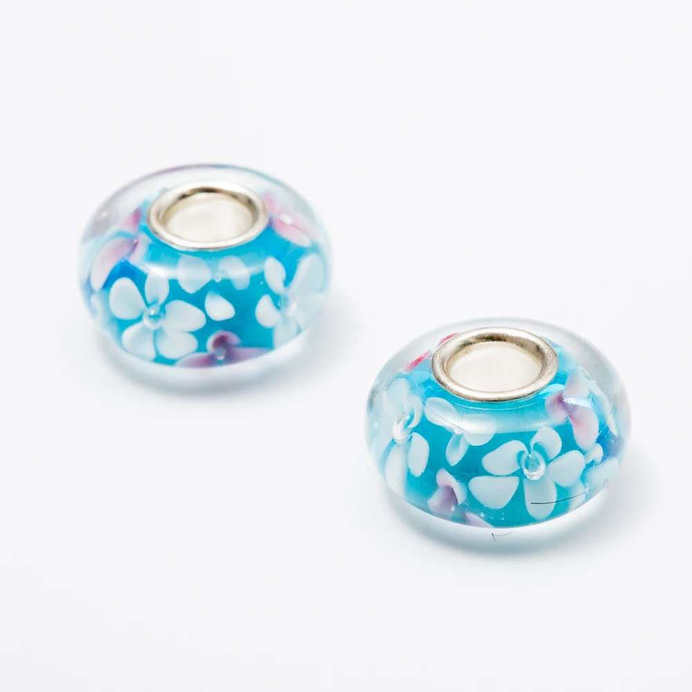 Бусины из муранского стекла 5 шт. 9 х14 дюймов js1458|glass beads|murano glass beadsbeads fit |