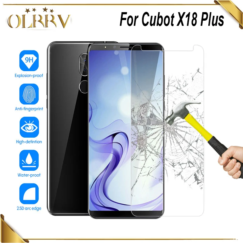 OLRRV для Cubot X18 Plus закаленное стекло 5 99 дюймов Переднее Защитная пленка экрана