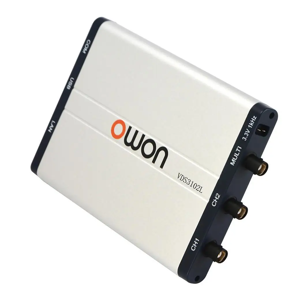 USB PC цифровой портативный мини Осциллограф 25 МГц видео наклон импульсный и