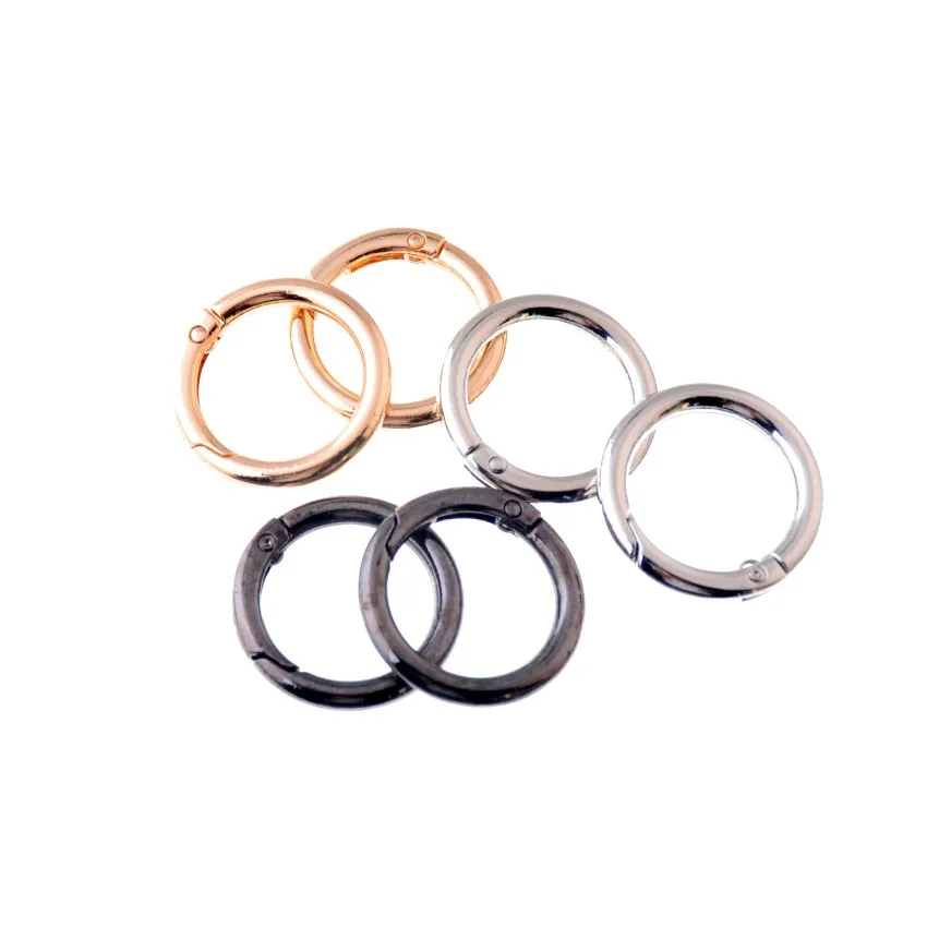 Shipping-2Pcs несварная кожаная сумка металлические поделки Сделай Сам кольцо застежка 35 мм(внутри: 25 мм) Соединительная пряжка