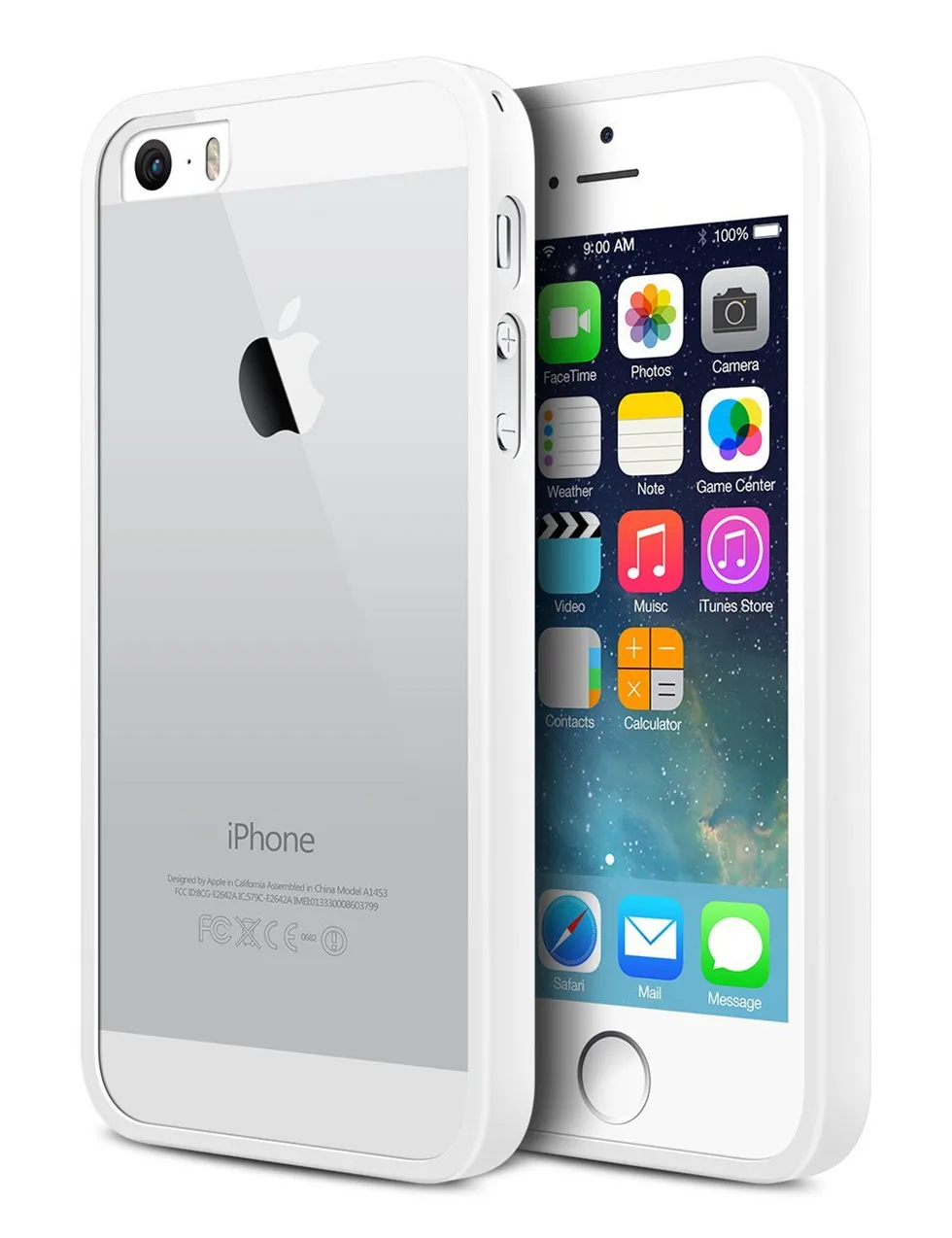 IQD для чехла iphone 5S SE защитный прозрачный тонкий амортизирующий бампер против царапин прозрачная задняя крышка для iphone 5 чехол s