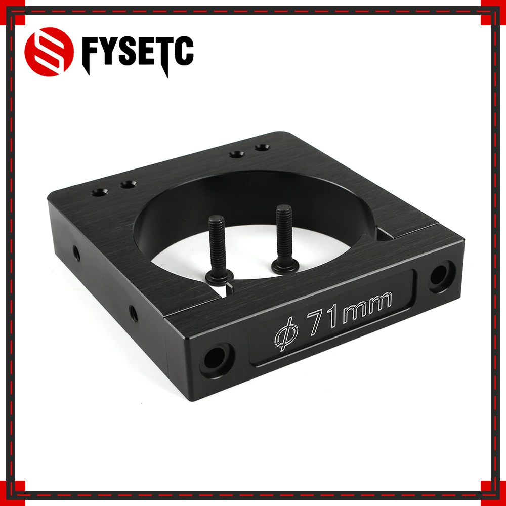 

Diameter 71mm Aluminum Alloy CNC Router/Spindle Mount For Makita RT 0700C Workbee OX CNC Router Machine 3D Printer Parts