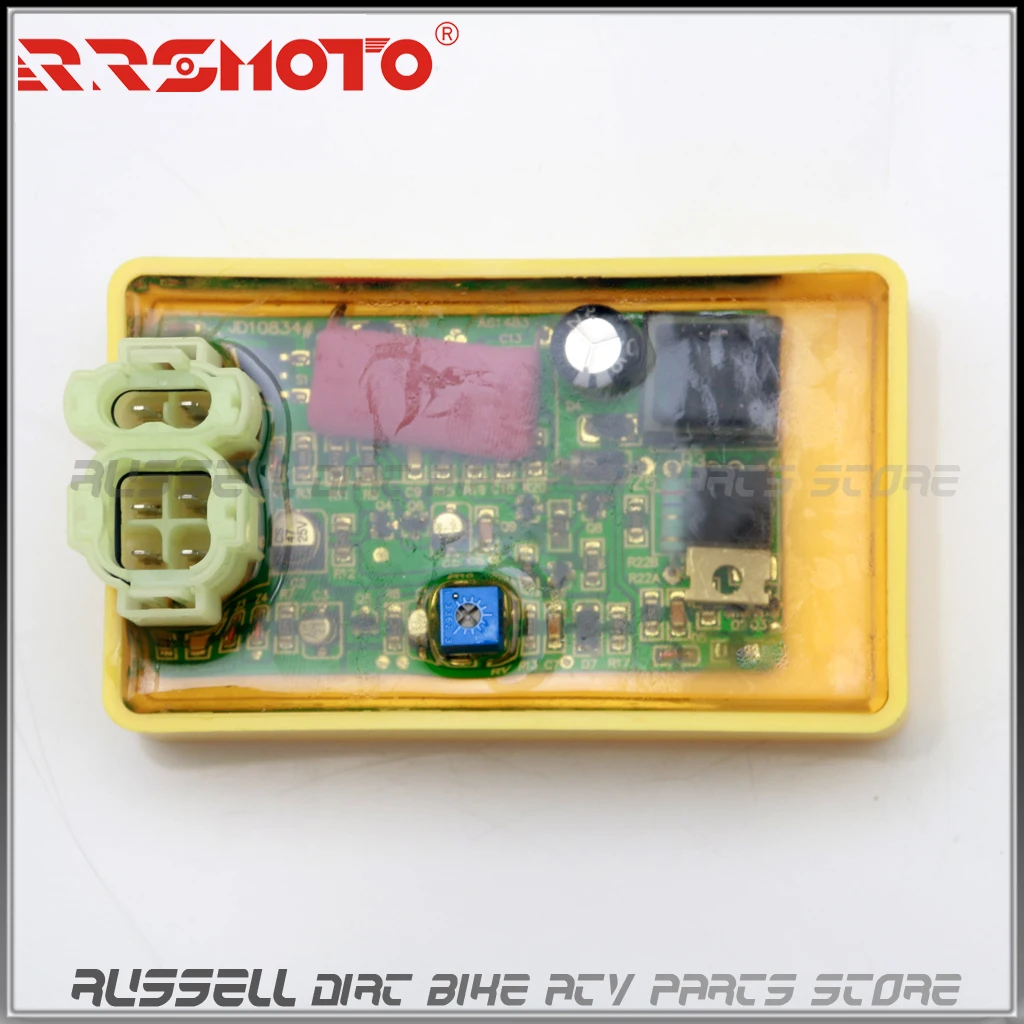 Высокая Производительность 6 pin DC Регулируемое Зажигание CDI GY6 Запчасти для