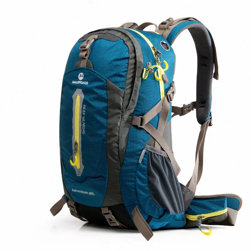 Goede Maleroads 40L 50L Outdoor Wandelen Rugzakken Klimmen Zakken Waterdichte Wandelschoenen Tas Sport Rugzak Met Regenhoes Klimmen Zak