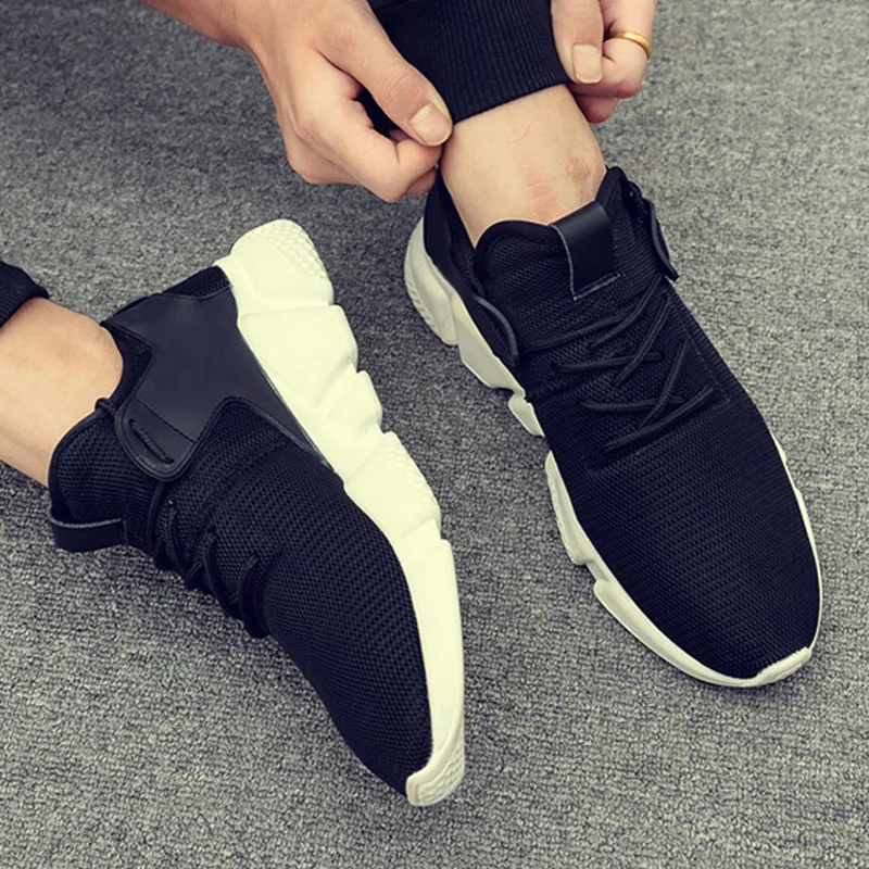 2019 Мужская Вулканизированная обувь мужская без шнуровки уличная прогулочная