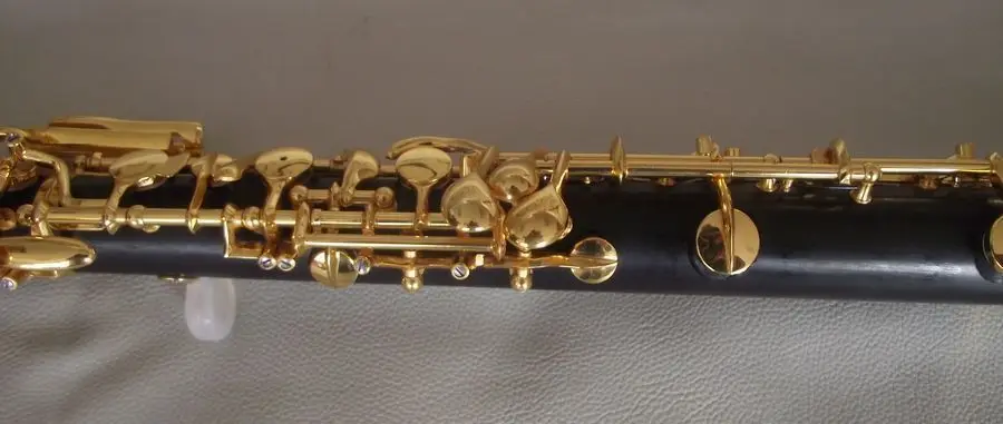 Отличный полуавтоматический Эбеновое дерево oboe C Ключ позолоченный|Гобой| |