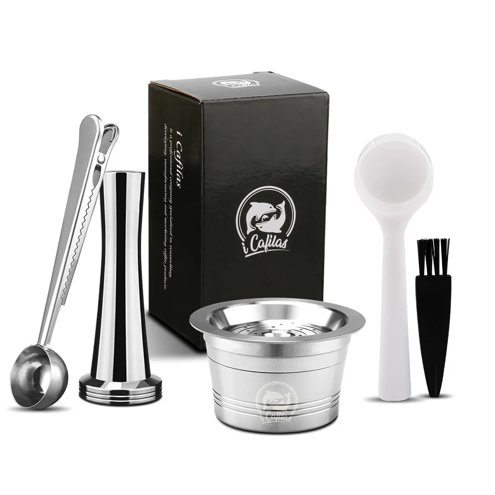 As picture ICafilas многоразовые Tchibo cafessimo классические кофейные капсулы Pod кофейные фильтры для многократного использования для Caffitaly K-fee машина - Цвет: As picture