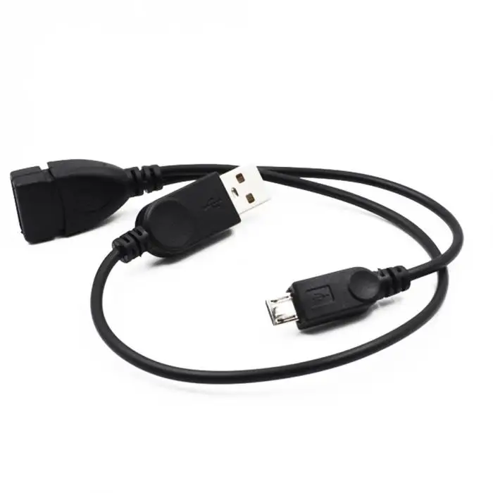 Micro USB 2,0 хост OTG USB кабель Мужской Женский Micro Мужской для телефона планшета ПК внешний U диск ридер дропшиппинг
