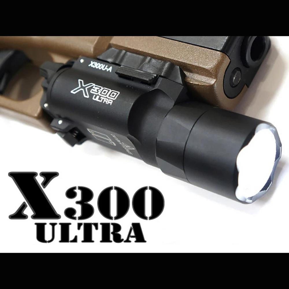 Тактический светильник для X300U-A оружия X300, сверхяркий светодиодный светильник-переключатель, пистолет, светильник-вспышка, белый светильник, 20 мм Пикатинни