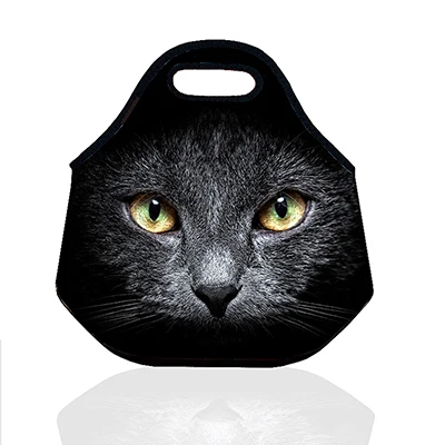 moggy Изолированные сумки для обеда, Термосумка, водонепроницаемая сумка Lancheira, термоизолированная неопреновая сумка для обеда, коробка для пикника - Цвет: moggy