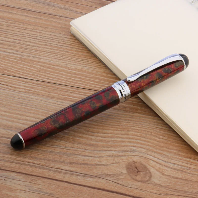 JINHAO X750 Студенческая Классическая Серебряная цветная красная офисная Подарочная
